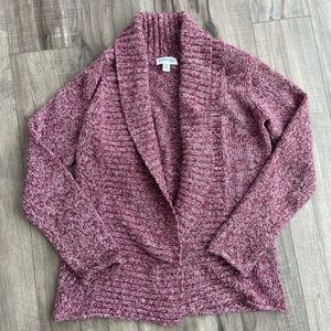 Women’s St. John’s Bay petite small heathered maroon sweater